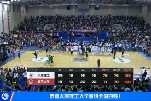 太理兩回合總分155-150淘汰北大 段成果21分 鄧奕豪空砍24+8