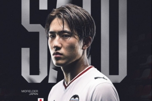 官方：瓦倫西亞簽下東京FC19歲中場佐藤龍之介，合同至2031年