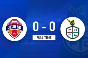 K聯賽：兩隊互交白卷，濟州SK0-0大田市民