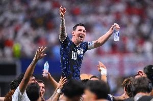 淘汰賽1分鍾沒歇！梅西戰英格蘭跑8133.8米，4天2場3助15次過人