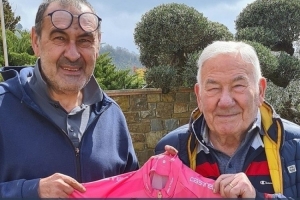 佩杜拉：薩裏的父親昨晚離世，享年97歲，曾是自行車好手
