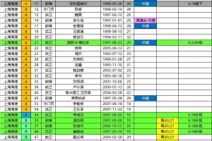 海港2026中超夏轉後報名名單：撤下加布裏埃爾，補報梅倫多